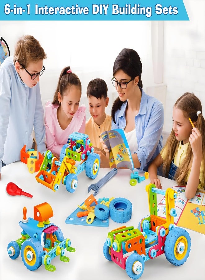 MOONTOY STEM Toys for 3 4 5 6 7 8+ Year Old Boy Birthday Gift, Building Toys for Kid Age 4-8 5-7 6-8 8-12, Preschool Educational Stem Kit Creative Activities for Boys Girls Christmas Idea Gift 118pcs - Image 4